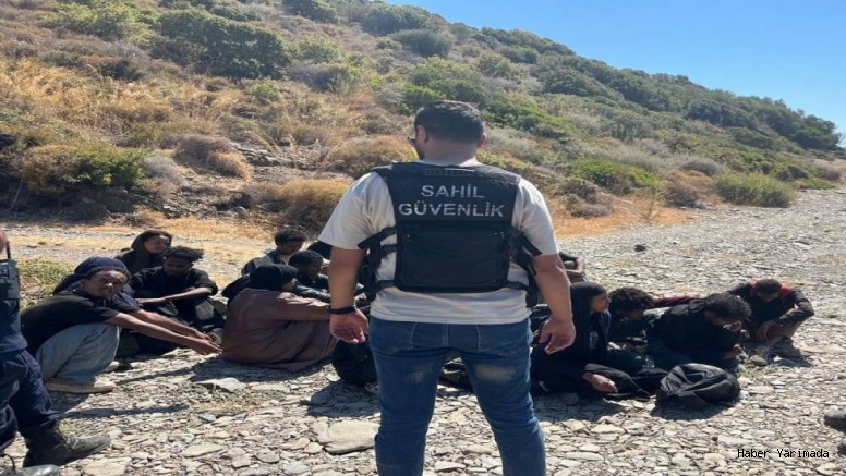47 düzensiz göçmen yakalandı