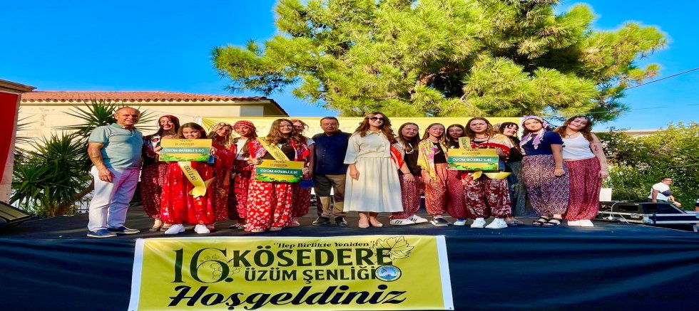 16. Kösedere Üzüm Şenliği Yapıldı